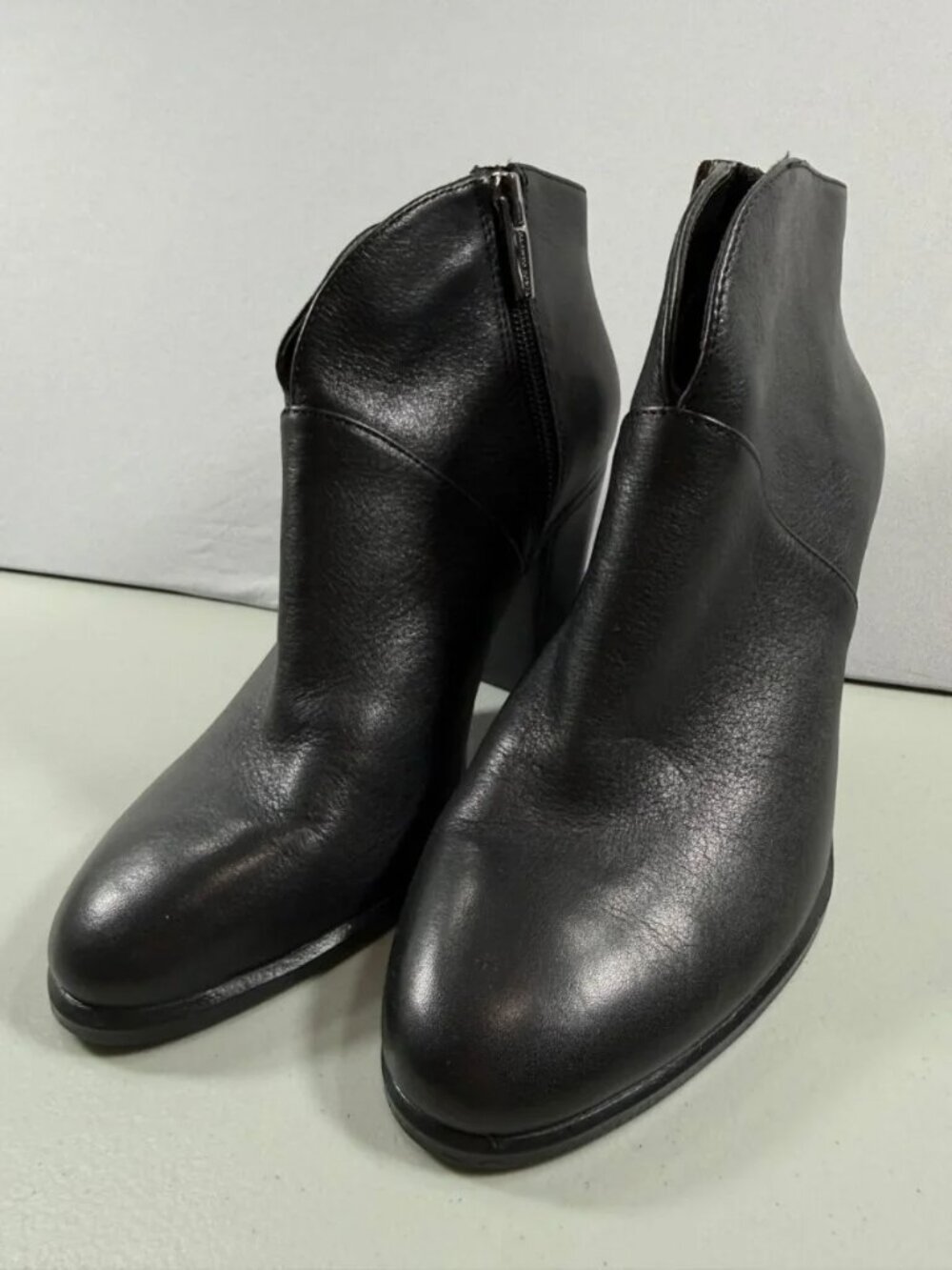Vince Camuto Black Leather Boots